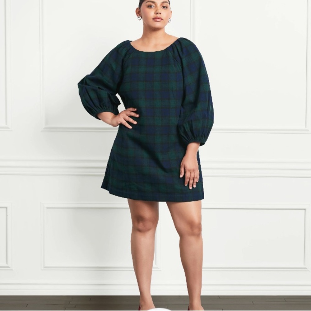 Hill House Home Dress | Small | Araminta Tartan Plaid
